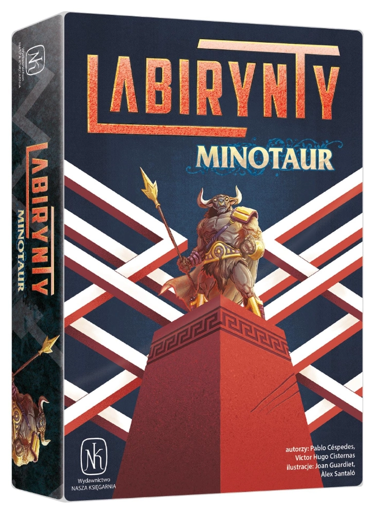 Gra planszowa LABIRYNTY: MINOTAUR - Nasza Księgarnia