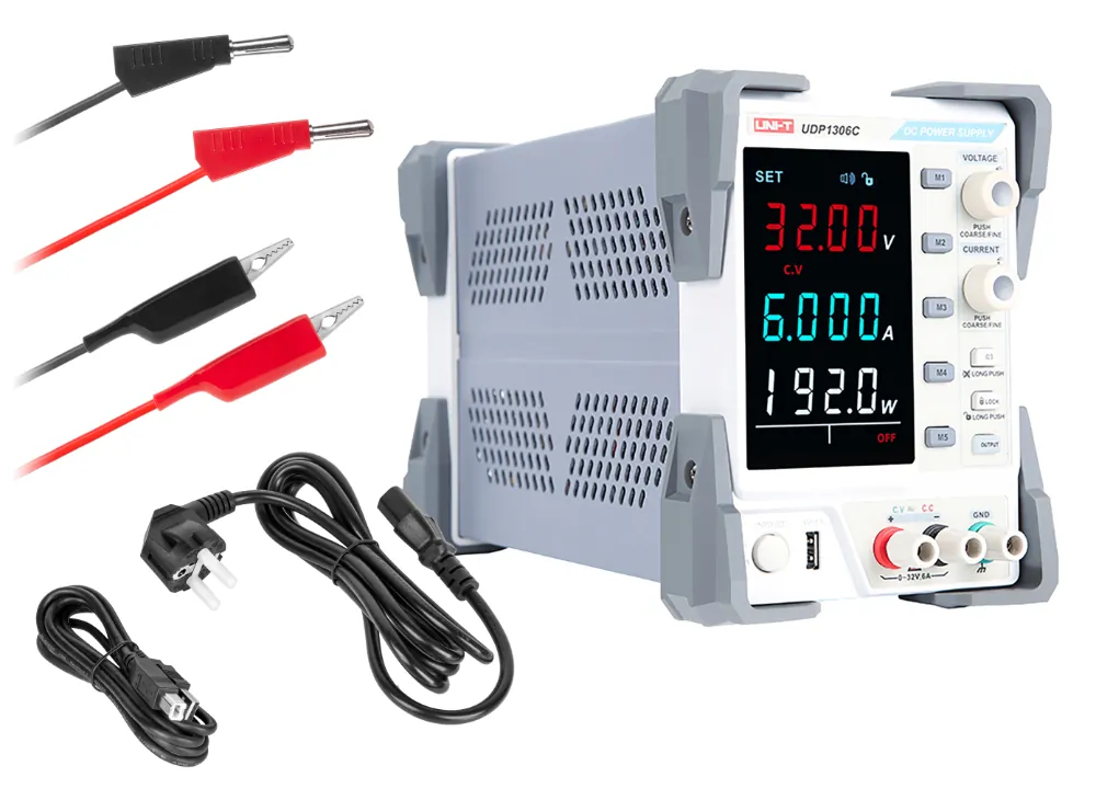 Zasilacz laboratoryjny programowany 0-32V/0-6A Uni-T UDP1306C