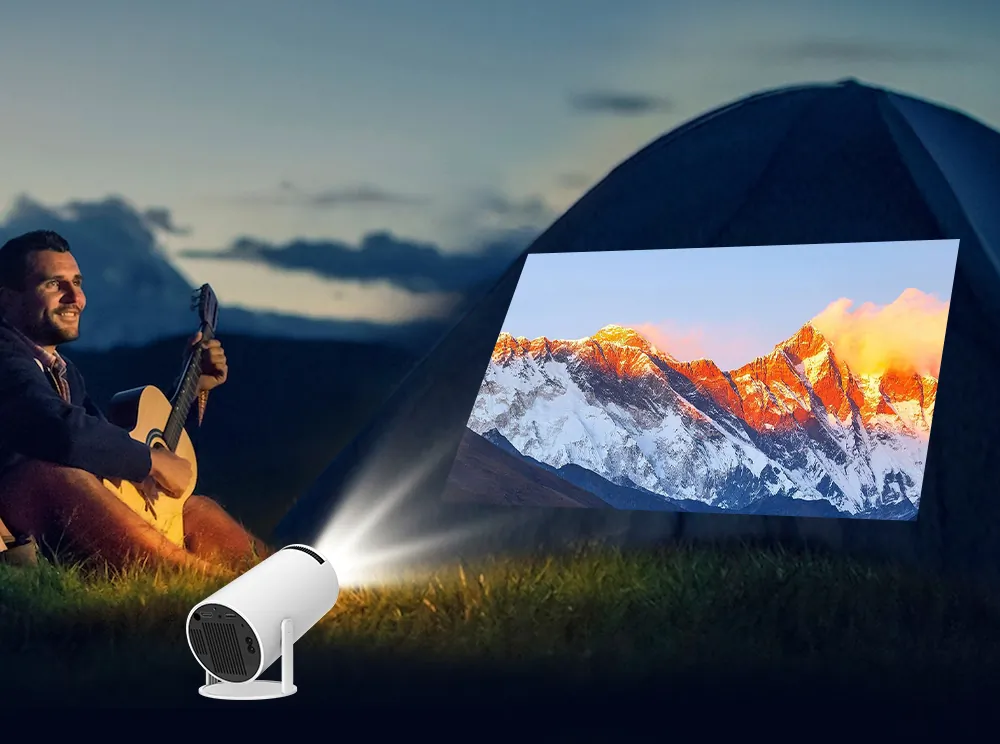 Projektor multimedialny LED rzutnik ART X3H WiFi Bluetooth Android 12 USB HD 150 cali + pilot