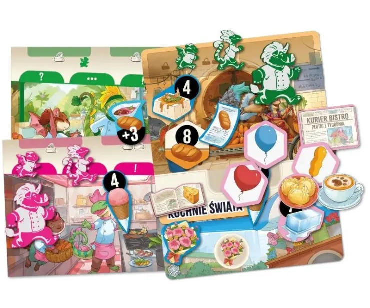 Gra planszowa ZWIERZĘCE REWOLUCJE: JADŁOWÓZKI - dodatek - Lucky Duck Games