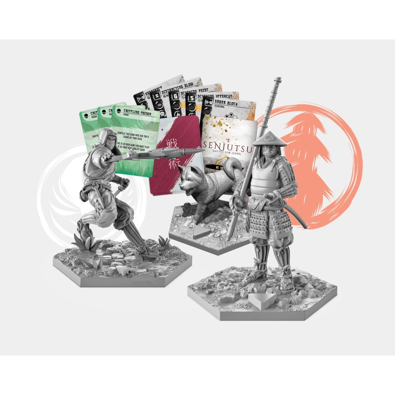 Gra planszowa SENJUTSU: CIEŃ STALI dodatek - Ogry Games