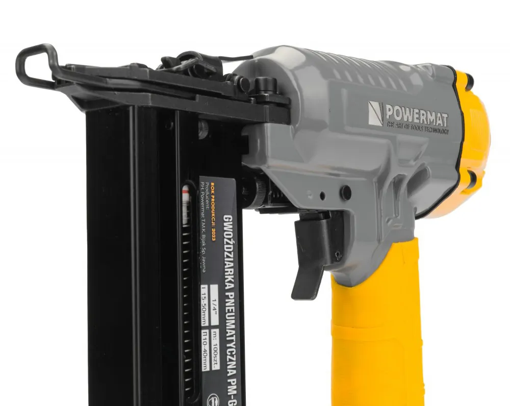 Gwoździarka pneumatyczna 2w1 taker Powermat PM-GP-100T