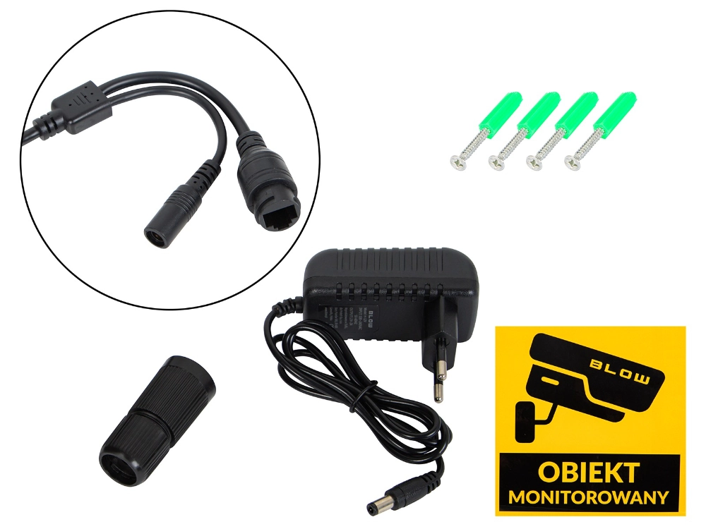 Kamera BLOW 4G PTZ 3MP+3MP V-PT62 dwuobiektywowa obrotowa