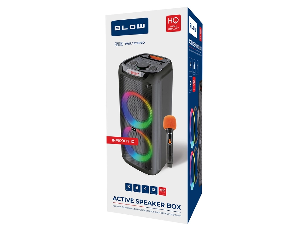 Głośnik Bluetooth kolumna BLOW Infinity 10