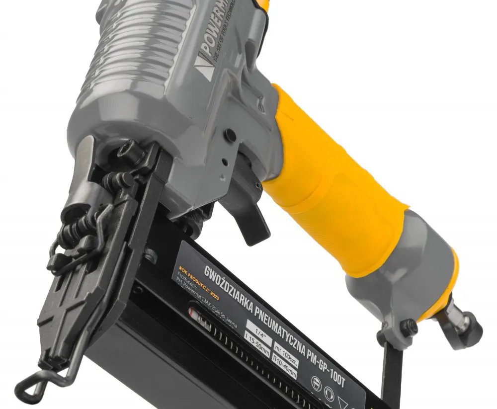 Gwoździarka pneumatyczna 2w1 taker Powermat PM-GP-100T