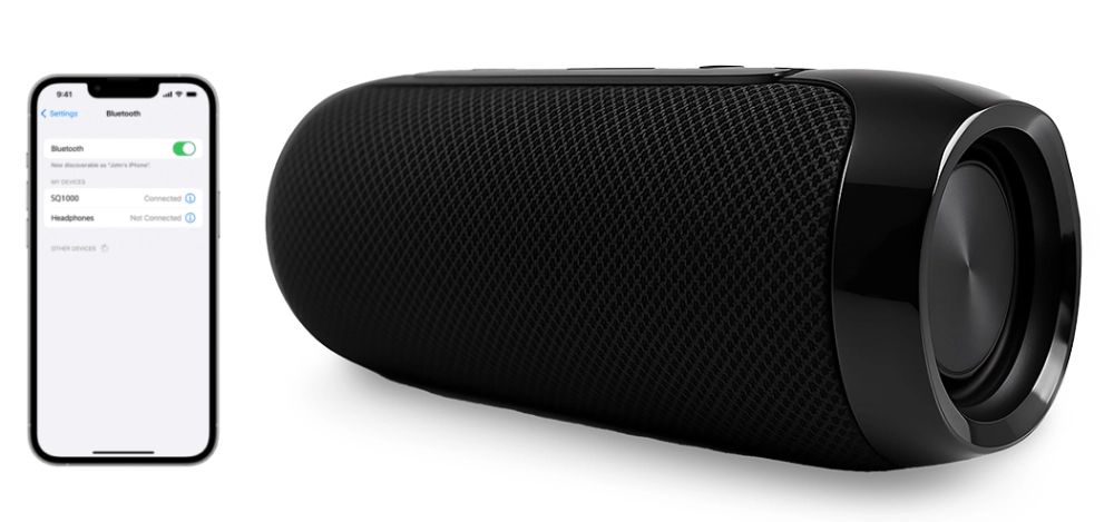 Głośnik bluetooth przenośny Squeak Jet TWS radio FM AUX USB IPX4 14W