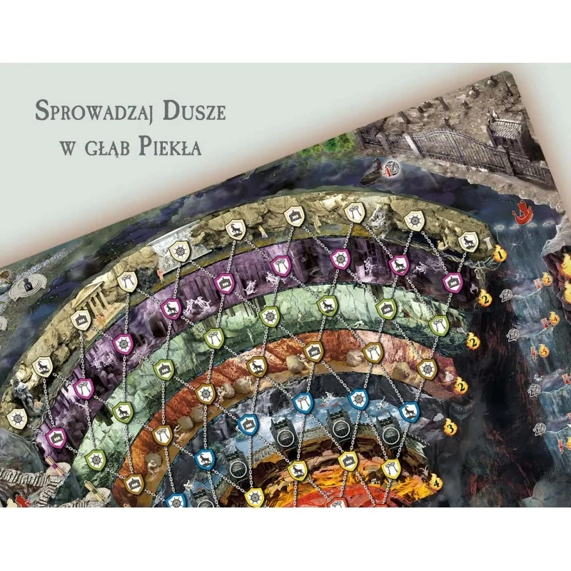 Gra planszowa INFERNO- podstawa - OGRY GAMES