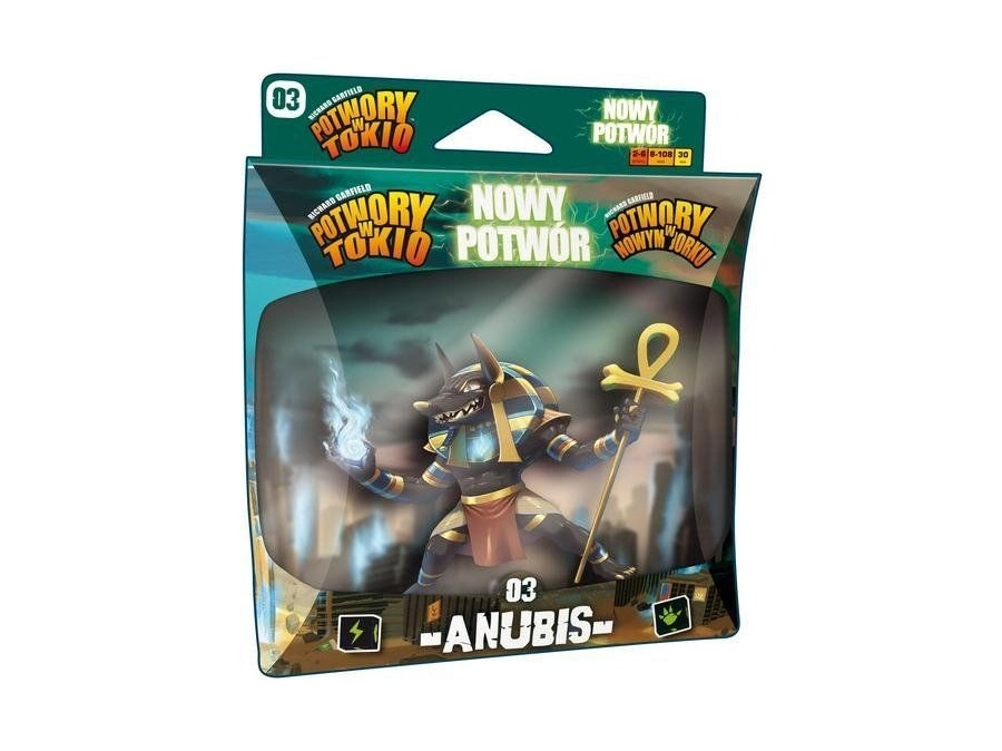 Gra planszowa POTWORY W TOKYO: ANUBIS - dodatek - EGMONT