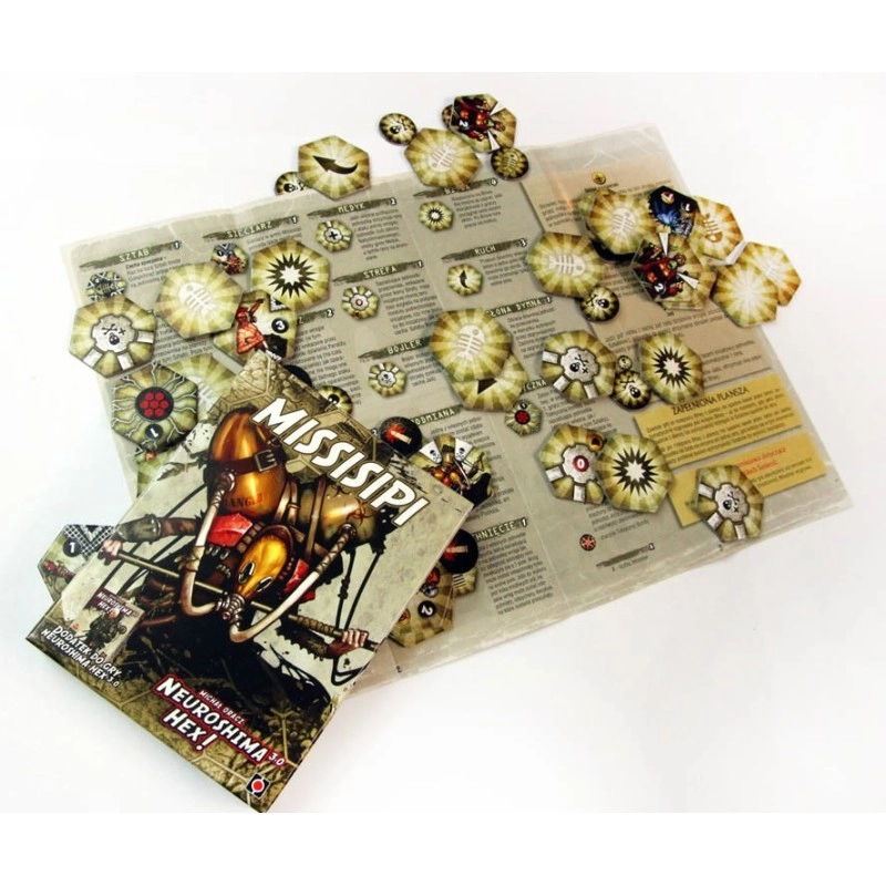 Gra Planszowa NEUROSHIMA HEX 3.0 : MISSISSIPPI - dodatek Portal