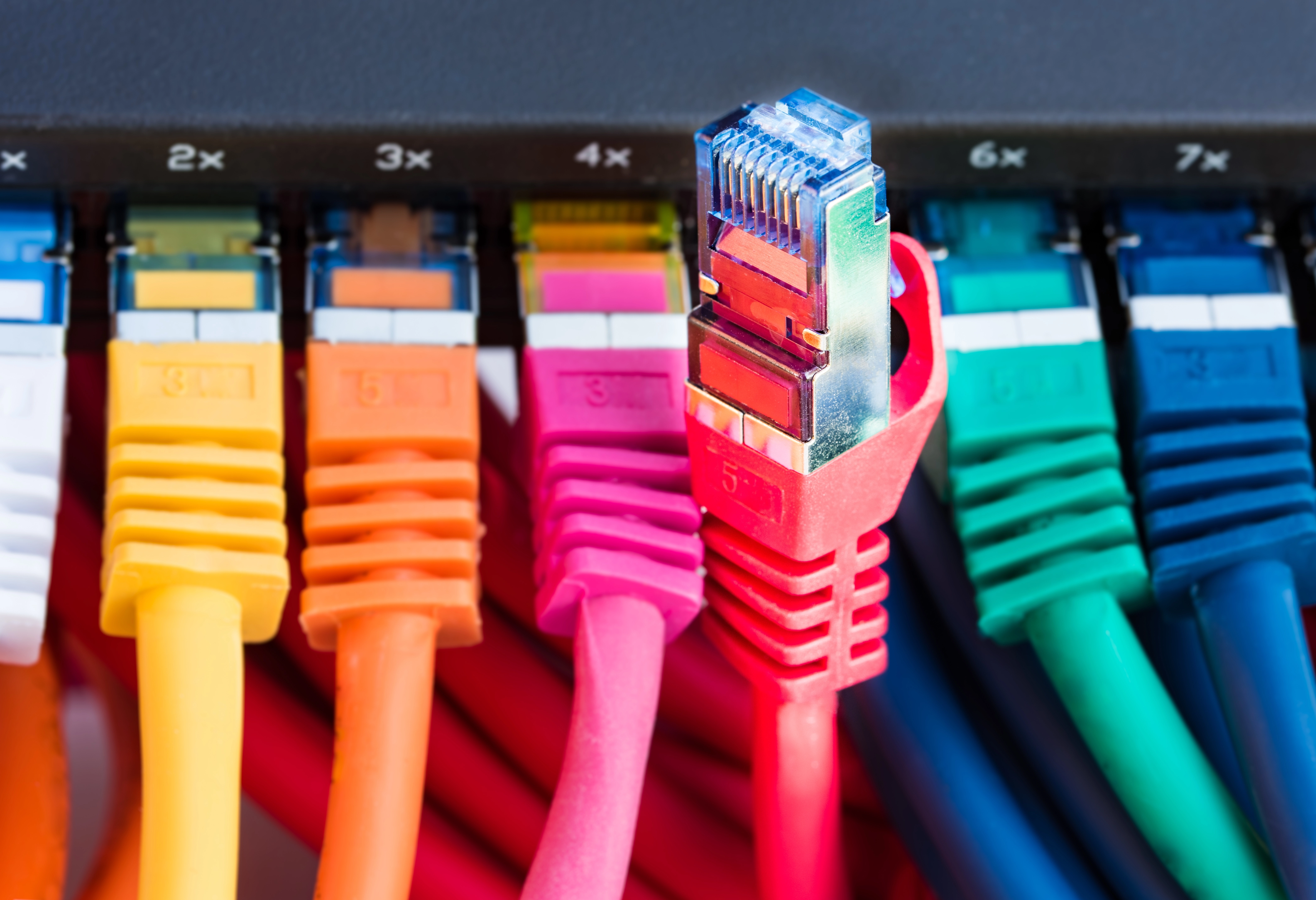 Zaciskarka do kabli przewodów sieciowych LAN ethernet metalowa RJ-45/RJ-12/RJ-11/RJ-9