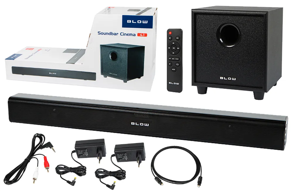 Głośnik soundbar BLOW Cinema 4.1 + subwoofer Bluetooth 120W
