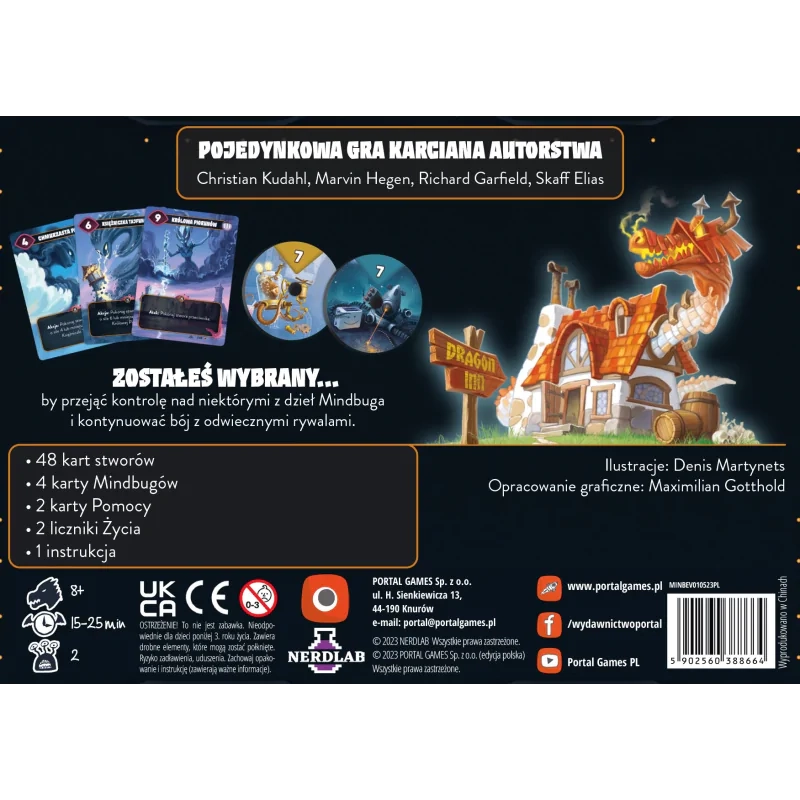 Gra karciana MINDBUG: PONAD EWOLUCJE - Portal Games