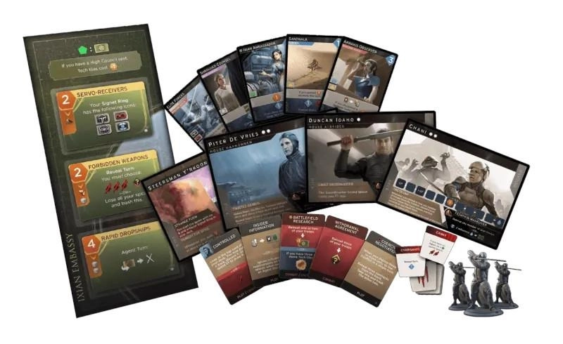 Gra DIUNA IMPERIUM : WIĘZY KRWI - dodatek - Lucky Duck Games