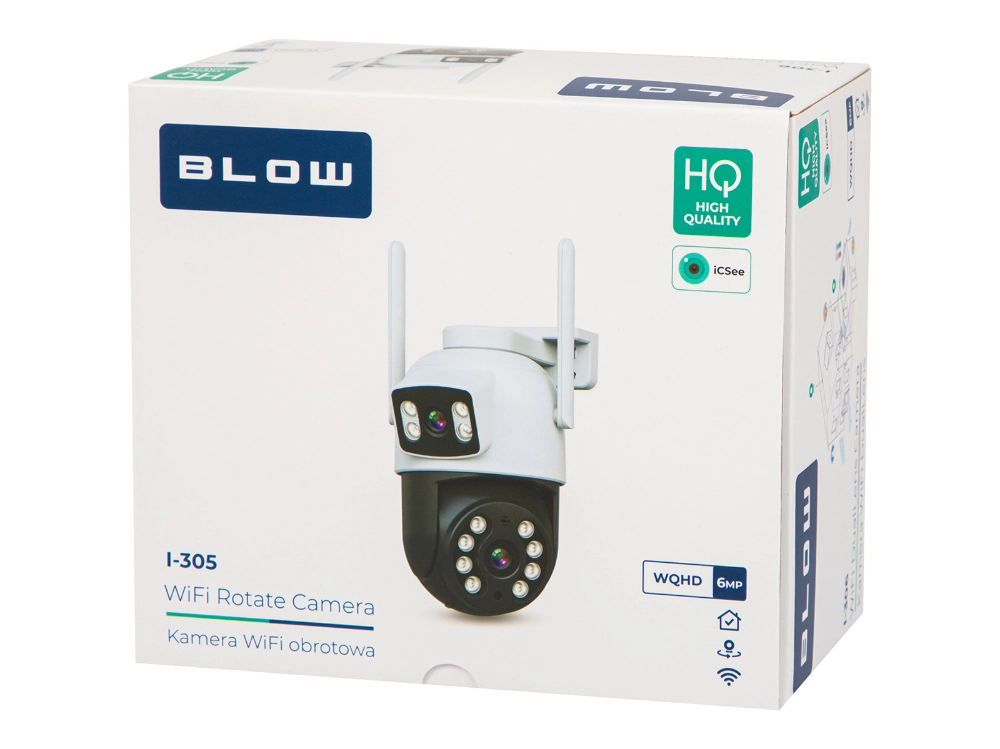 Kamera BLOW WiFi DualLens 6MP I-305 ICSEE
