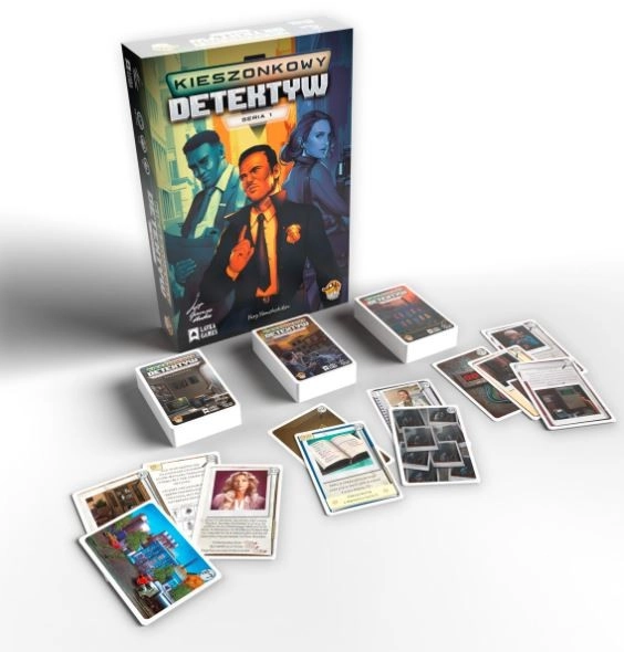 Gra karciana KIESZONKOWY DETEKTYW - Lucky Duck Games