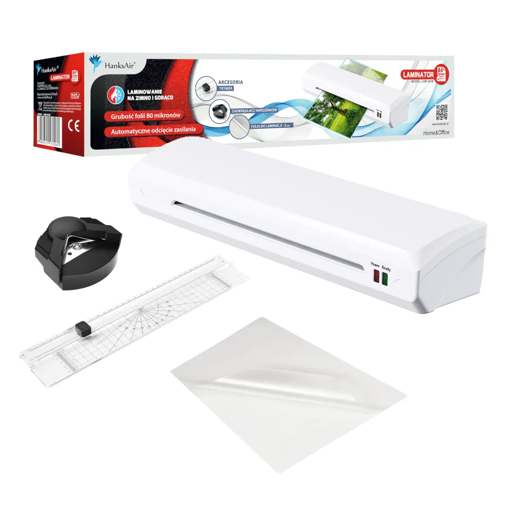Laminator do dokumentów A4 HanksAir
