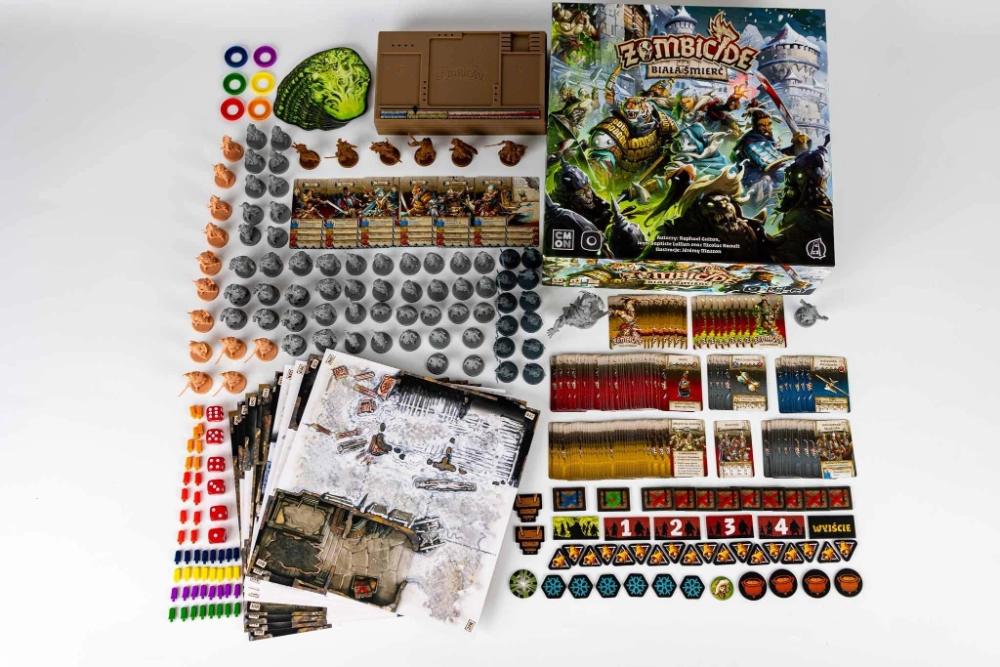 Gra planszowa ZOMBICIDE: BIAŁA ŚMIERĆ - podstawa - Portal