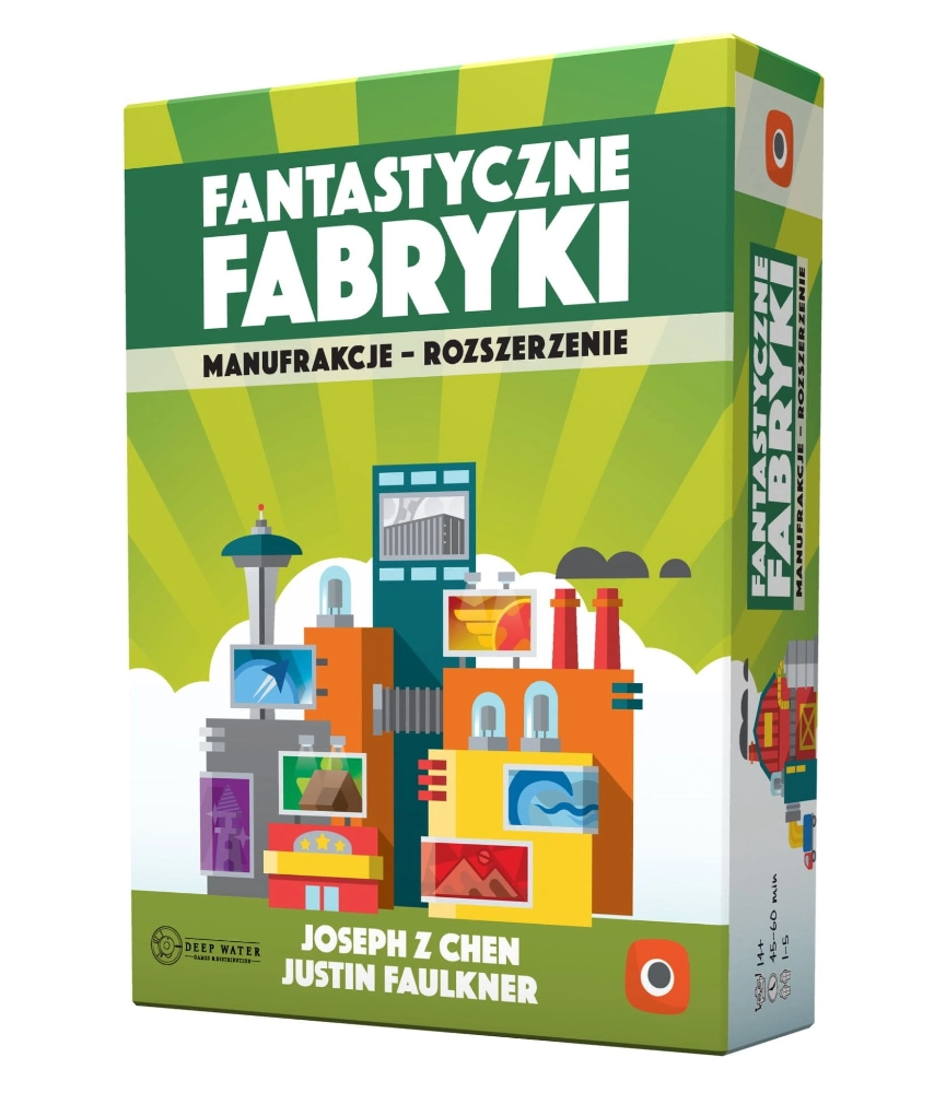 Gra planszowa Fantastyczne fabryki: Manufrakcje Portal Games Dodatek