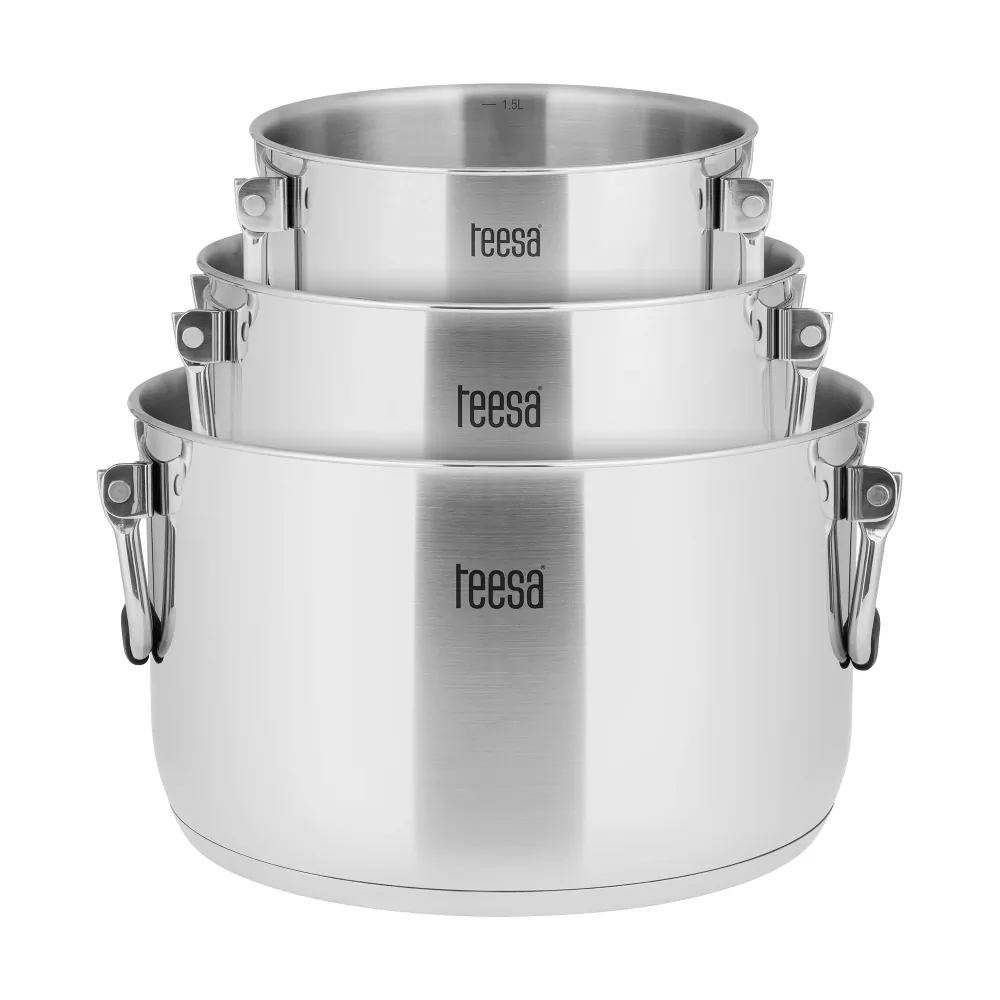 Zestaw garnków 6 elementów TEESA COOK PRIME