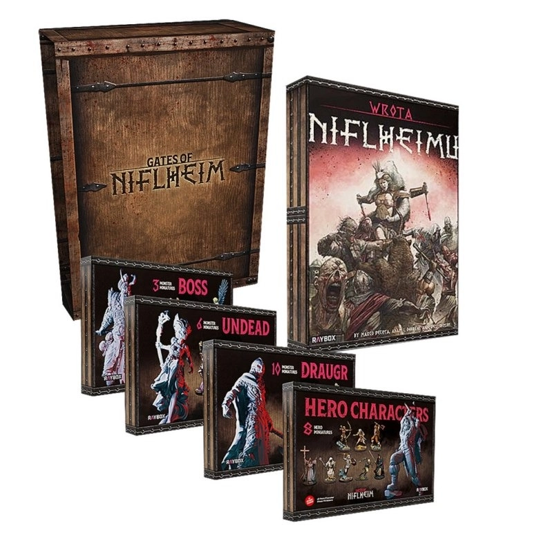 Gra planszowa WROTA NIFLHEIMU ED. DELUXE - Czacha Games