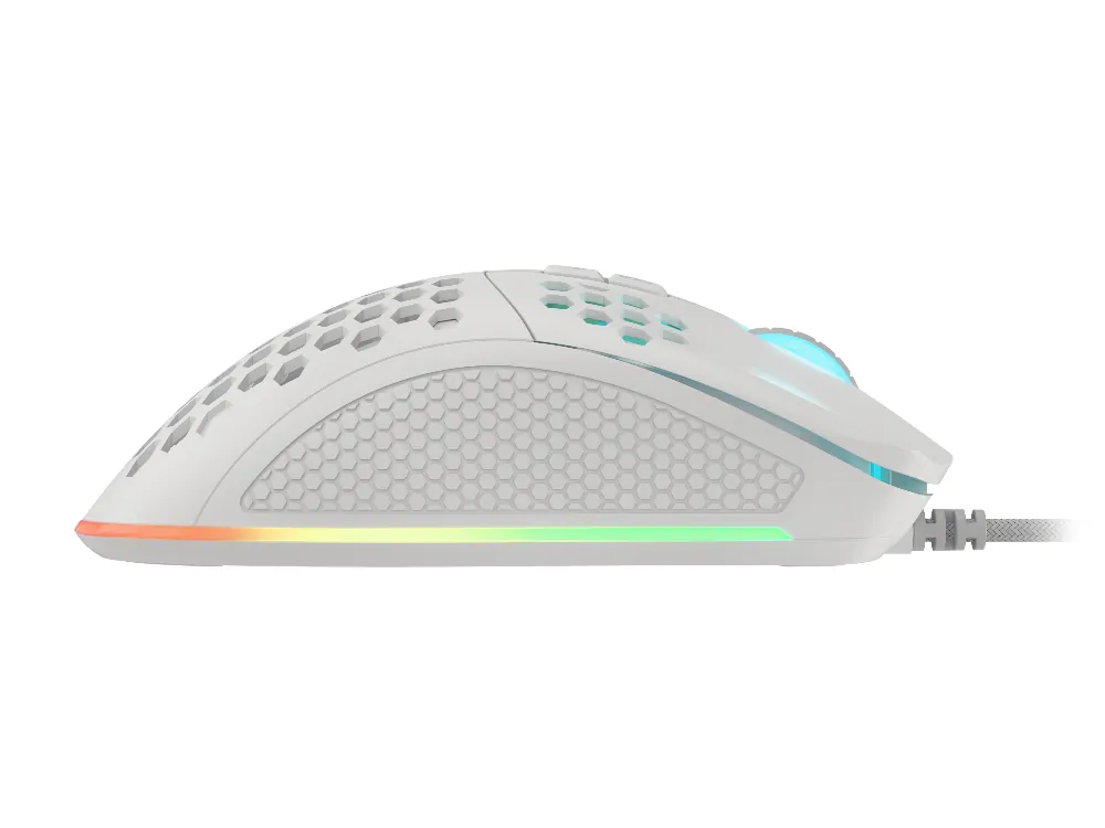 Mysz gamingowa podświetlana GENESIS KRYPTON 555  RGB dla graczy 8000DPI + oprogramowanie
