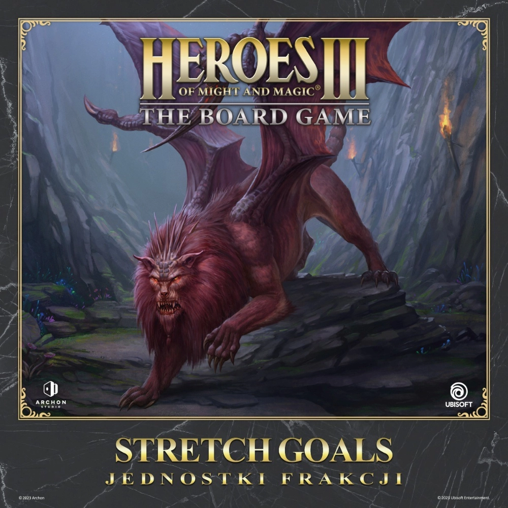 Gra HEROES OF MIGHT AND MAGIC III: STRETCH GOALS - FACTION UNITS EXP - dodatek (PL) - Archon