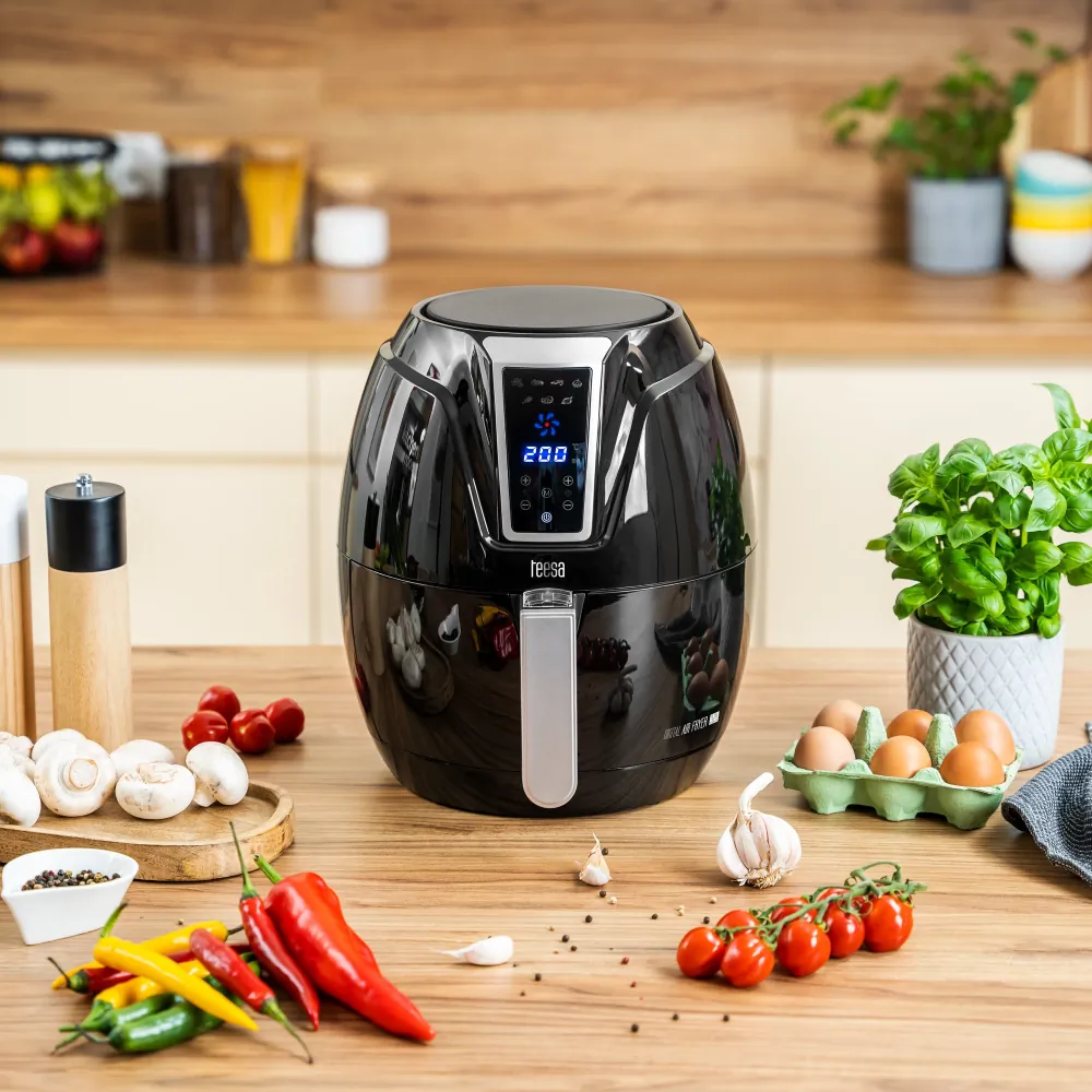Frytkownica beztłuszczowa TEESA DIGITAL AIR FRYER 3,2L BLACK