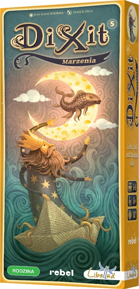Gra TOWARZYSKA DIXIT 5: Marzenia Rebel