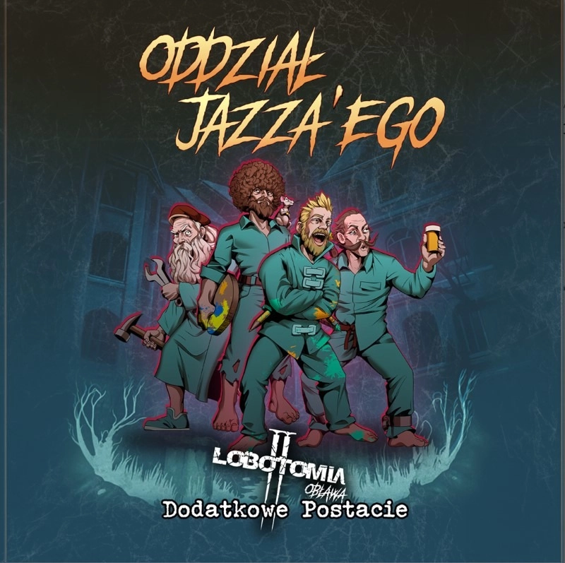 Gra planszowa LOBOTOMIA II: ODDZIAŁ JAZZY - dodatek - Czacha Games