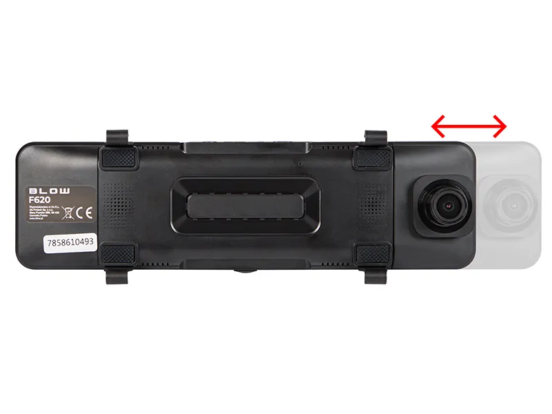 Rejestrator samochodowy wideorejestrator lusterko BLOW BLACKBOX DVR F620 Android Auto/CarPlay + kamera cofania
