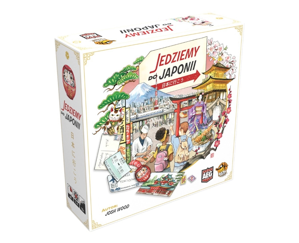 Gra planszowa JEDZIEMY DO JAPONII - podstawa - Lucky Duck