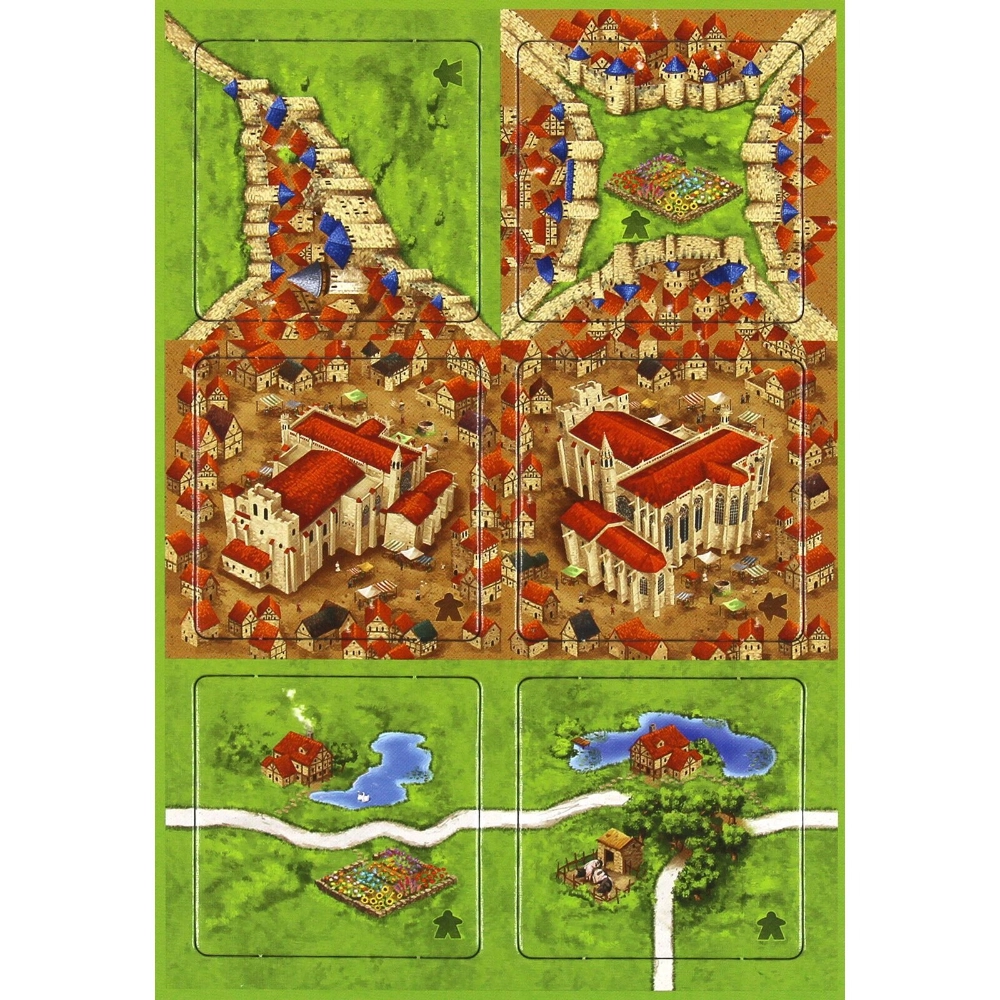 Gra planszowa CARCASSONNE Karczmy i katedry - 1 (trzecia edycja) dodatek pl Bard