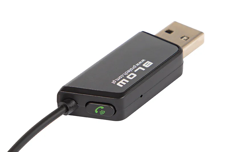 Transmiter FM z zestawem głośnomówiącym BLOW MINI Bluetooth 5.3 + AUX Cable