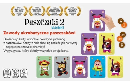 Gra karciana PASZCZAKI 2: AKROBACI - Nasza Księgarnia