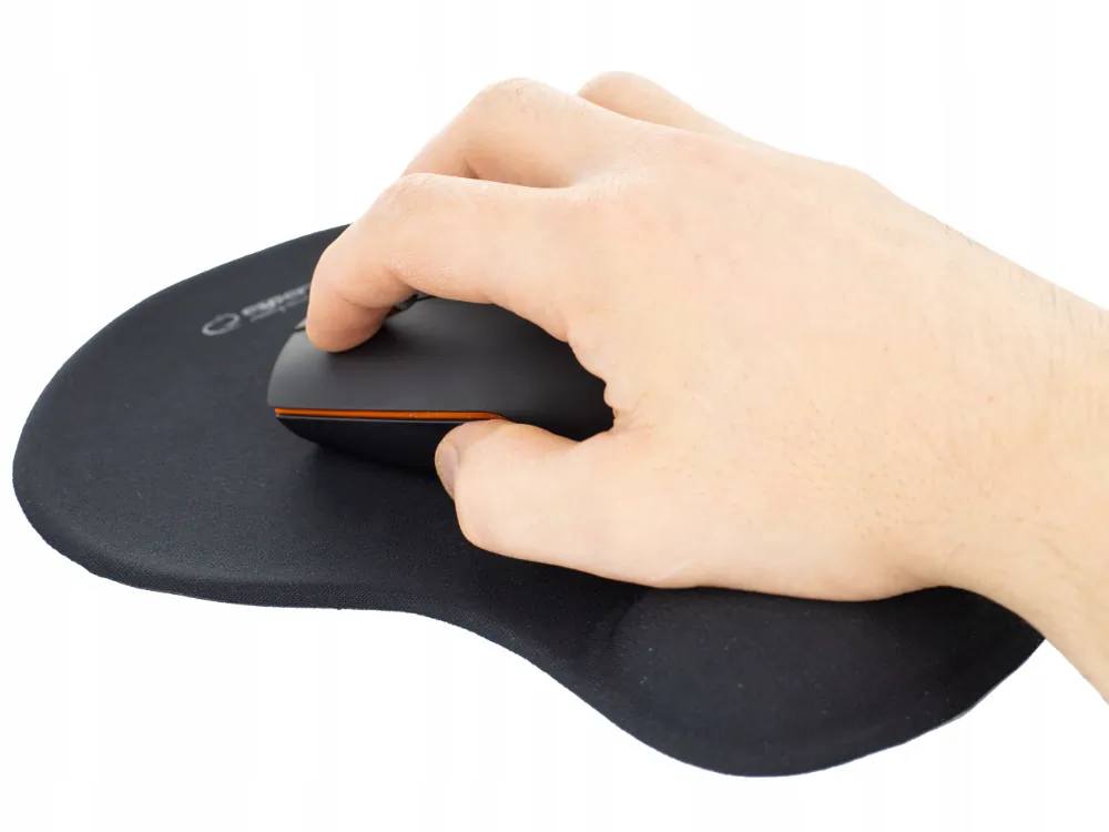 Podkładka żelowa pod mysz Esperanza - czarna