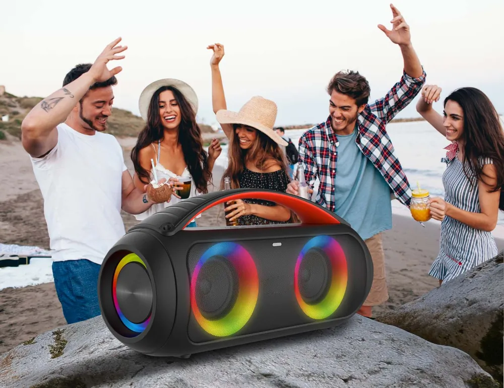 Głośnik przenośny Bluetooth Blow BOOMBOX + pilot + mikrofon