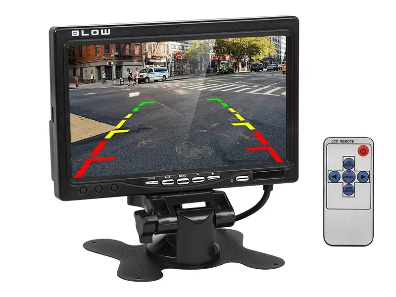 Kamera cofania z podczerwienią BLOW BVS-549 + MONITOR 7"