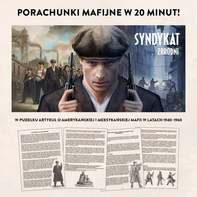 Gra planszowa SYNDYKAT ZBRODNI - Nasza Księgarnia