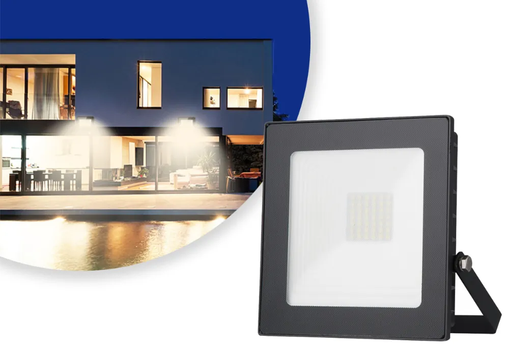 Halogen lampa LED zewnętrzna Loyal Lighting 2800lm LUMILEDS IP65 20W 4000K