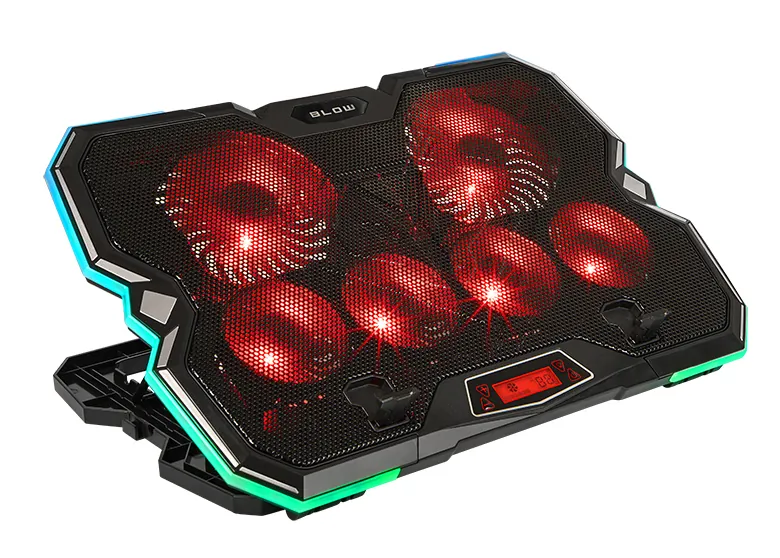 Gamingowa podstawka chłodząca pod laptop BLOW Adrenaline VORTEX podświetlana LED RGB