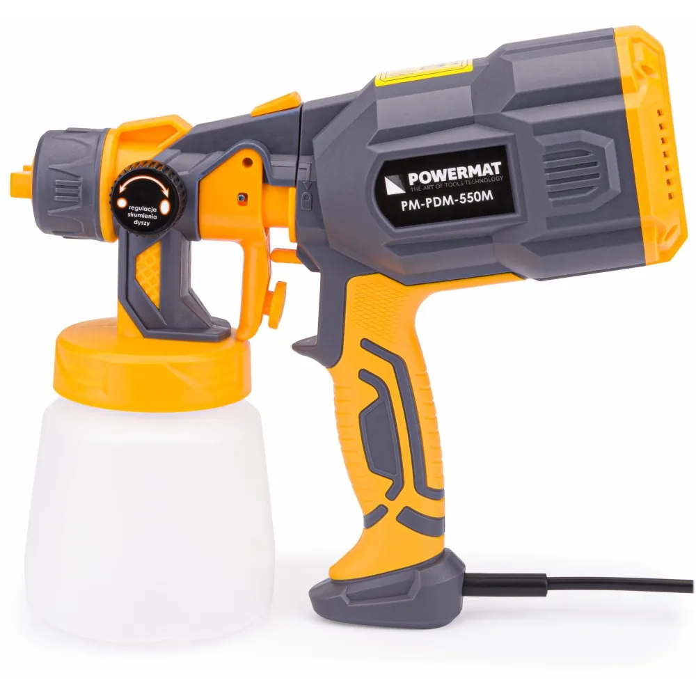 Agregat malarski pistolet do malowania 800ml Powermat PM-PDM-550M + 3 dysze