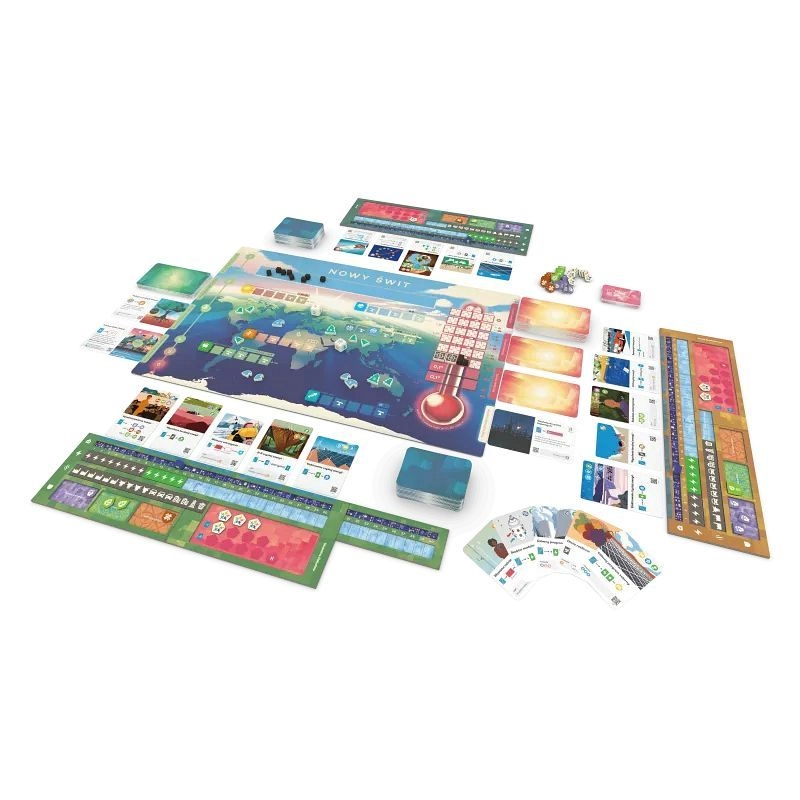 Gra Planszowa NOWY ŚWIT - podstawa- Lucky Duck Games