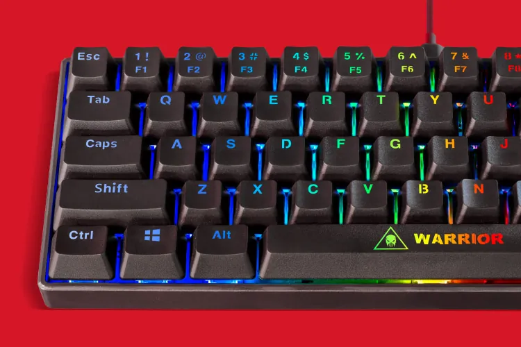 Klawiatura gamingowa mechaniczna Kruger&Matz Warrior GK-120 RGB podświetlana