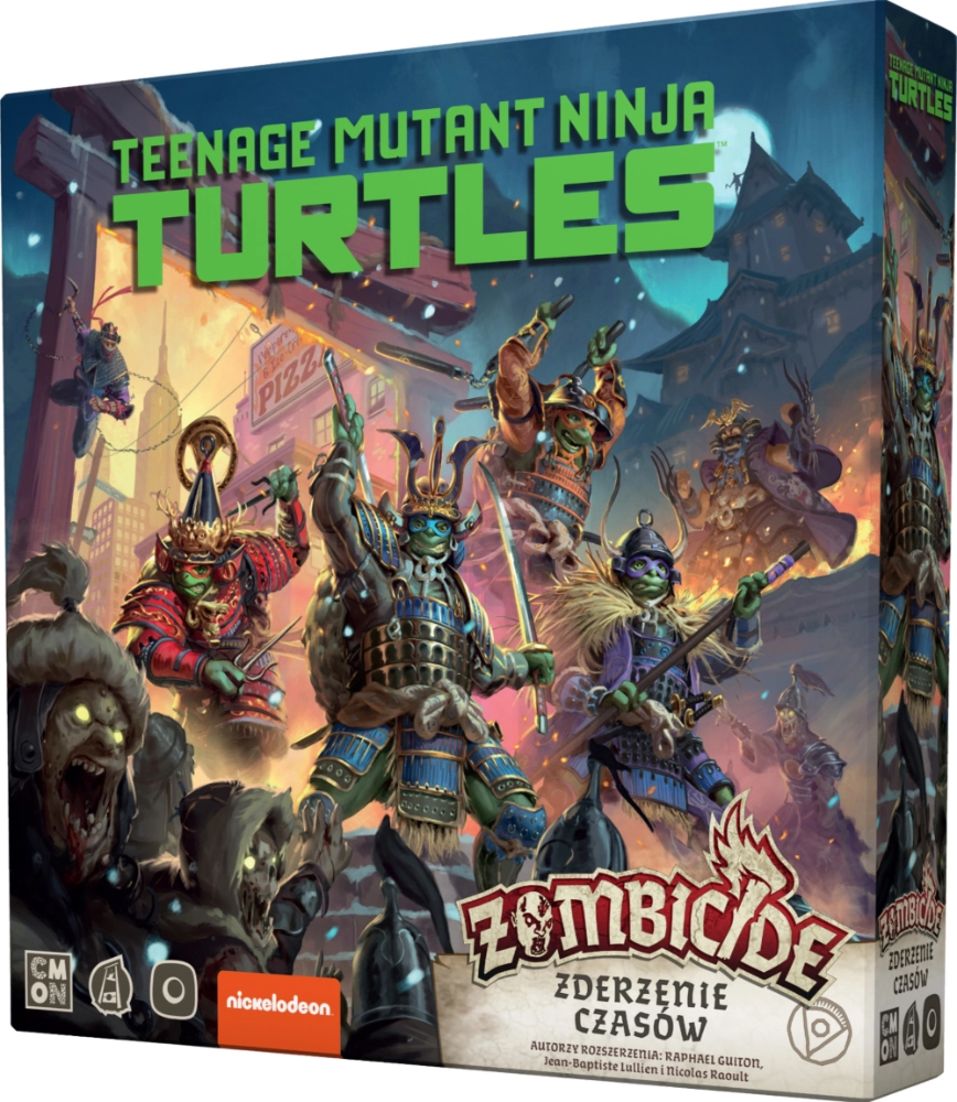 Gra Planszowa ZOMBICIDE: BIAŁA ŚMIERĆ - TMNT -ZDERZENIE CZASÓW - dodatek - Portal