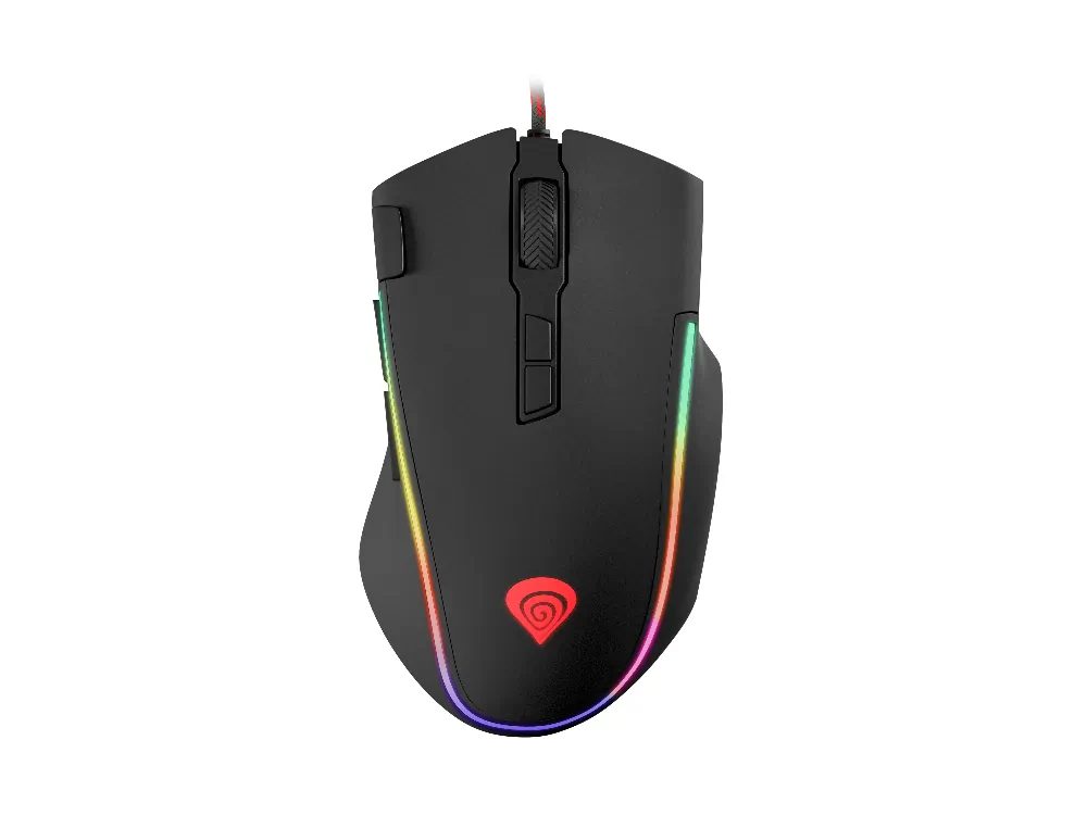 Mysz gamingowa podświetlana GENESIS KRYPTON 700 dla graczy 7200DPI + oprogramowanie