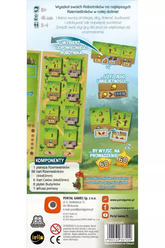 Gra LITTLE TOWN: RZEMIEŚLNICY dodatek - Portal Games