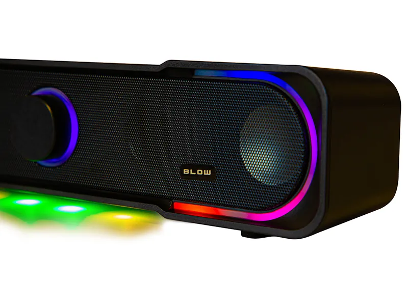 Głośnik komputerowy soundbar BLOW MS-32 podświetlany LED RGB