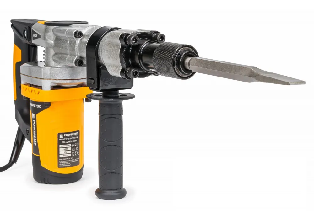 Młot udarowy wyburzeniowy HEX SDS 15J 2800W Powermat PM-MWB-2800 + walizka
