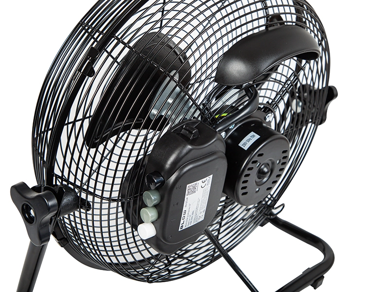 Cyrkulator wentylator podłogowy 12 cali 30 cm 70W - kolor czarny