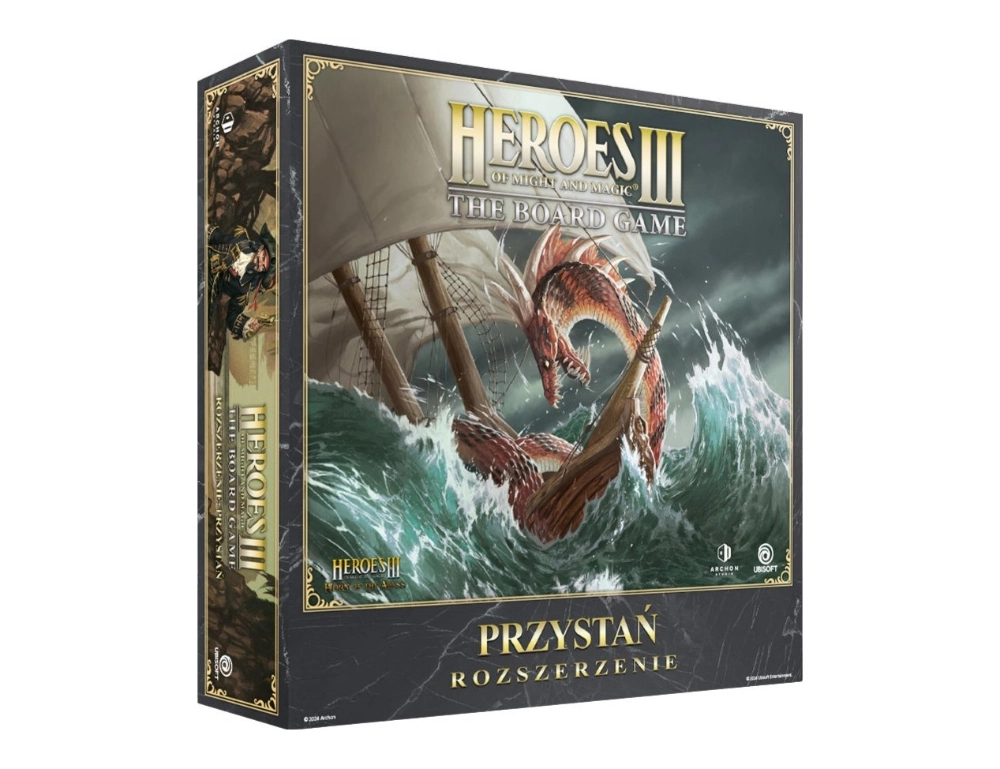 Gra planszowa HEROES OF MIGHT AND MAGIC III: PRZYSTAŃ - dodatek (pl) - Archon